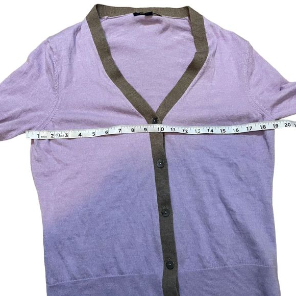 Brooks Brothers merino wool V-Neck Cardigan Sweater Set - Picture 2 of 9